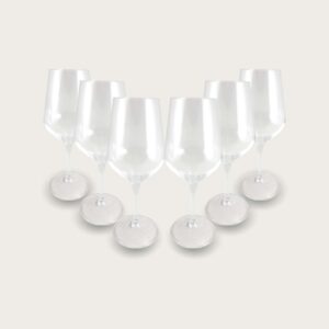 SET 6 CALICI IN VETRO BORMIOLI SAGITTA 44CL