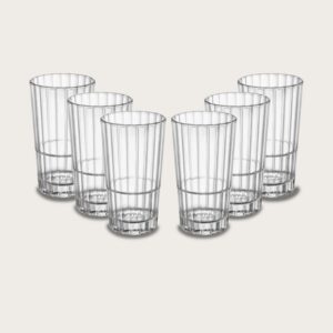 SET 6 CALICI BORMIOLI OXFORD BAR BEVERAGE