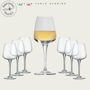 SET 6 CALICI AURUM VINO BIANCO 35cl