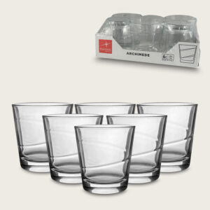 Set 6 Bicchieri Acqua Archimede